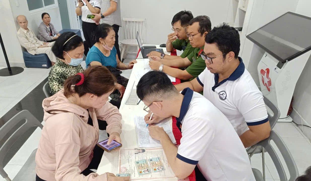 Khong khi nhon nhip tai phuong Ben Thanh (TPHCM). Anh: Anh Tu
