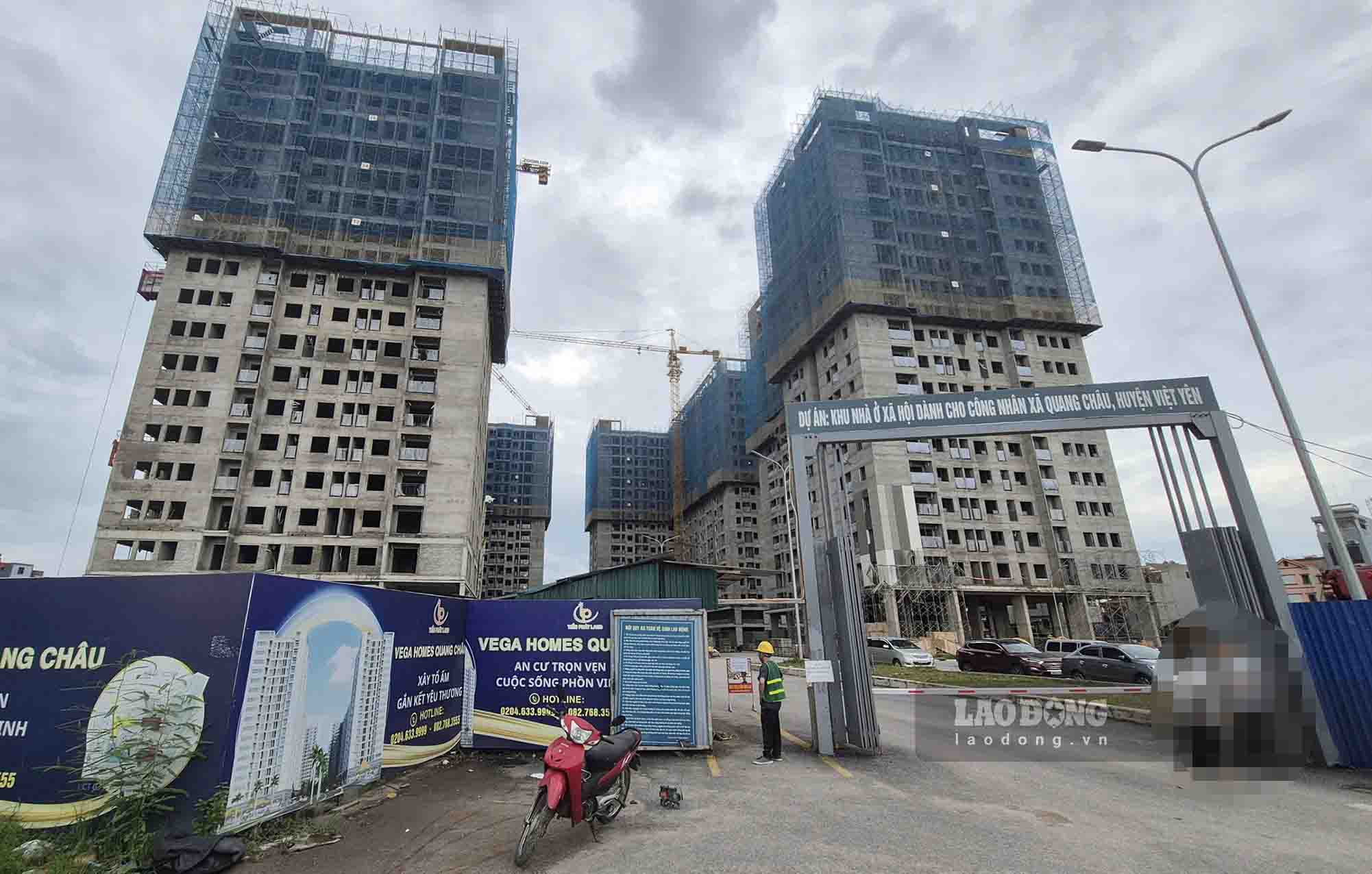 Vega Homes社会住宅プロジェクト(バクニン省ニャン地区)。写真:ヴァン・チュオン