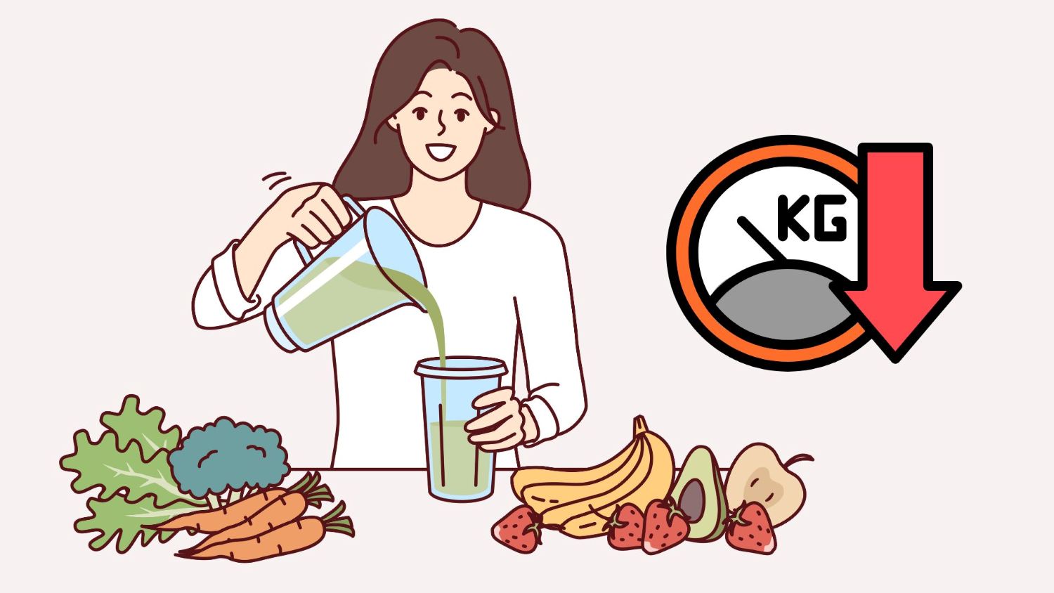 Adding berries to smoothies helps reduce belly fat. Graphics: Thanh Thanh