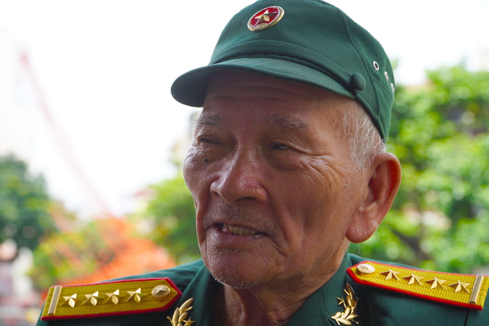 Cuu chien binh Tran Van Thanh ke lai hanh trinh cua minh - Anh: TRAN HOAI  