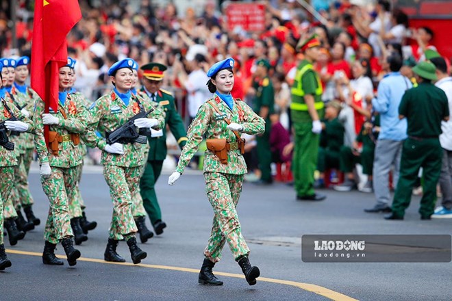 The A80 Commemoration Ceremony, parade and village parade will take place on the morning of September 2. Photo: Minh Dan
