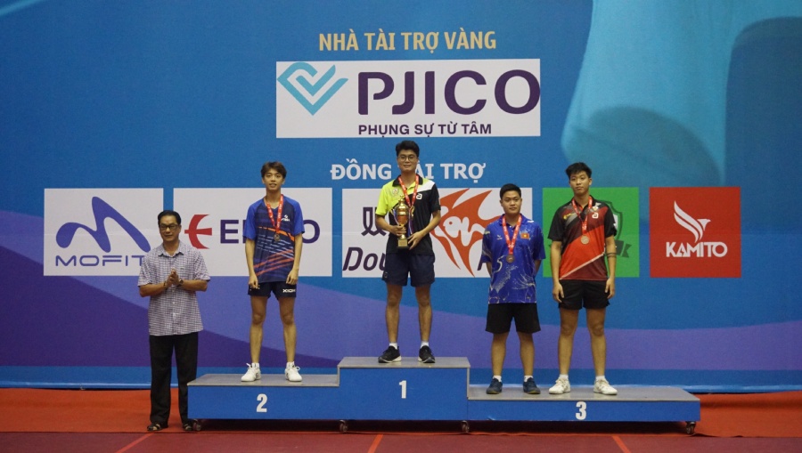 Bong ban CAND-T&T thong tri giai dau voi thanh tich nhat toan doan. Anh: CAND-T&T