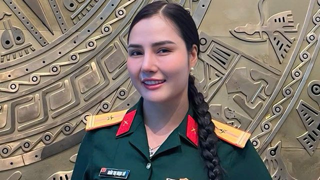 Major Ngoc Vu was moved and proud of his A80 mission. Photo: Character provided