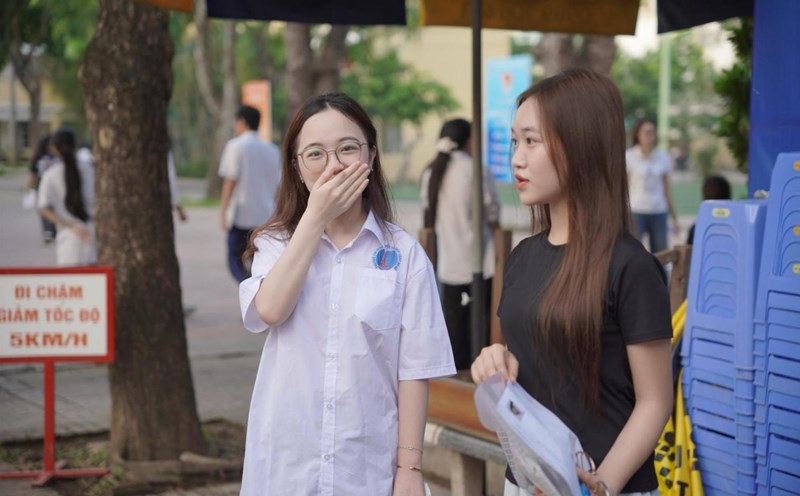 The University of Finance - Accounting admits many additional majors such as: Economic Law, International Business... Photo: Vu Linh