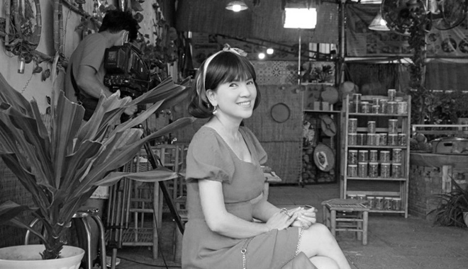 Meritorious Artist Ngoc Trinh. Screenshot