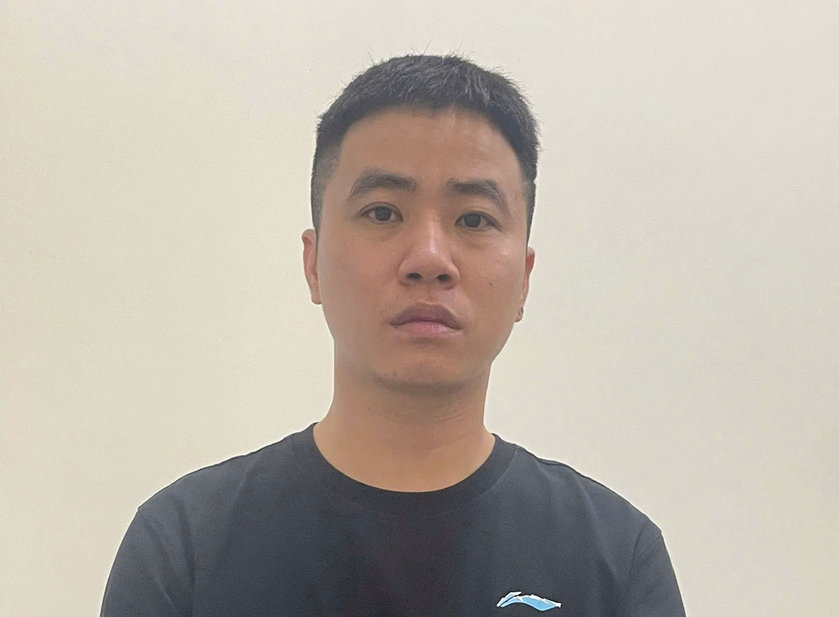 Công an TPHCM đã khởi tố vụ án, khởi tố bị can và bắt tạm giam Phạm Văn Danh (sinh năm 1995, quê Hưng Yên) để xử lý về hành vi cho vay nặng lãi. Ảnh: Công an cung cấp