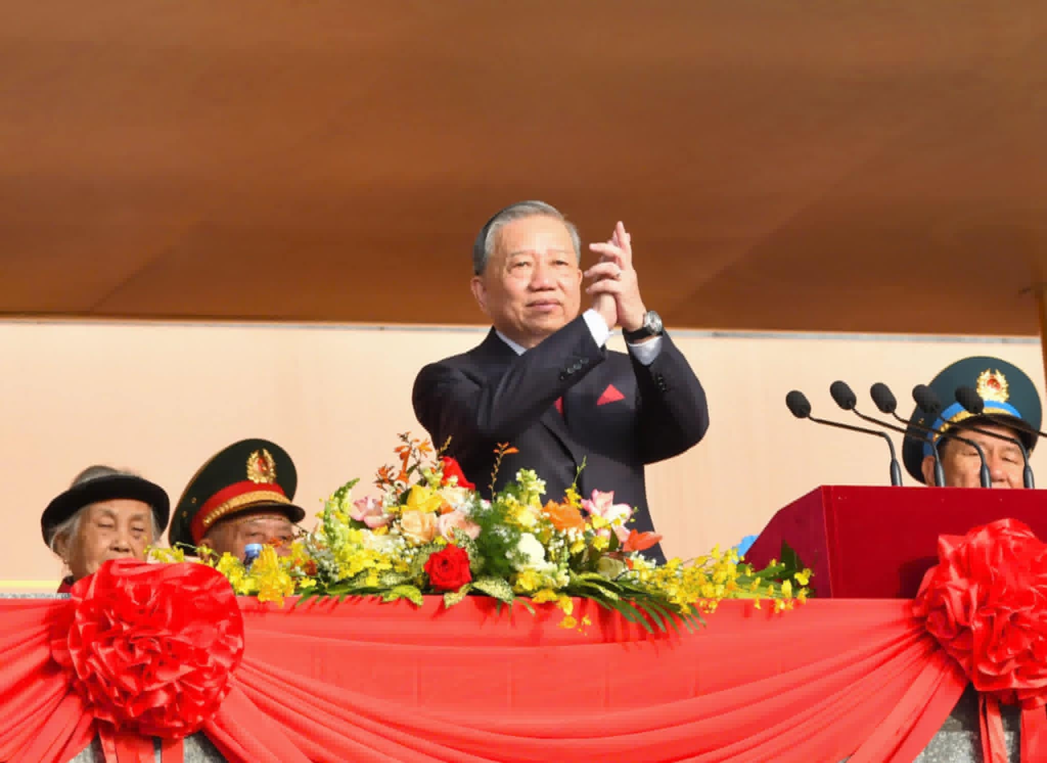 Tong Bi thu To Lam tai Le Ky niem 80 nam Quoc khanh nuoc CHXHCN Viet Nam ngay 2.9. Anh: Duy Linh