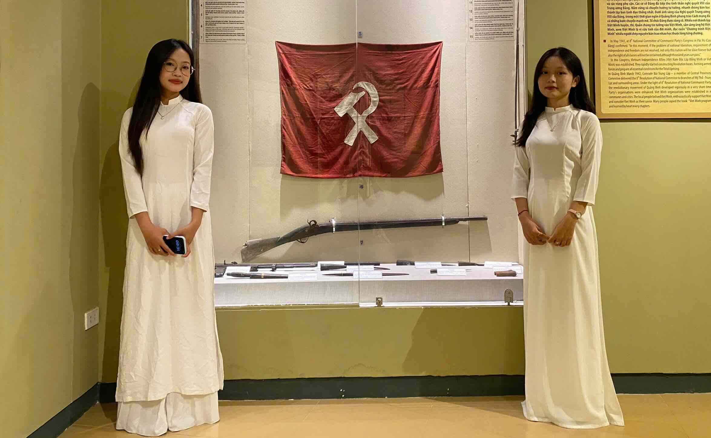 Many young people join the beat towards celebrating the 80th anniversary of National Day with love for the Fatherland. Photo: Ngo Hien