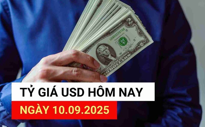 USD exchange rate today, September 10, 2025.