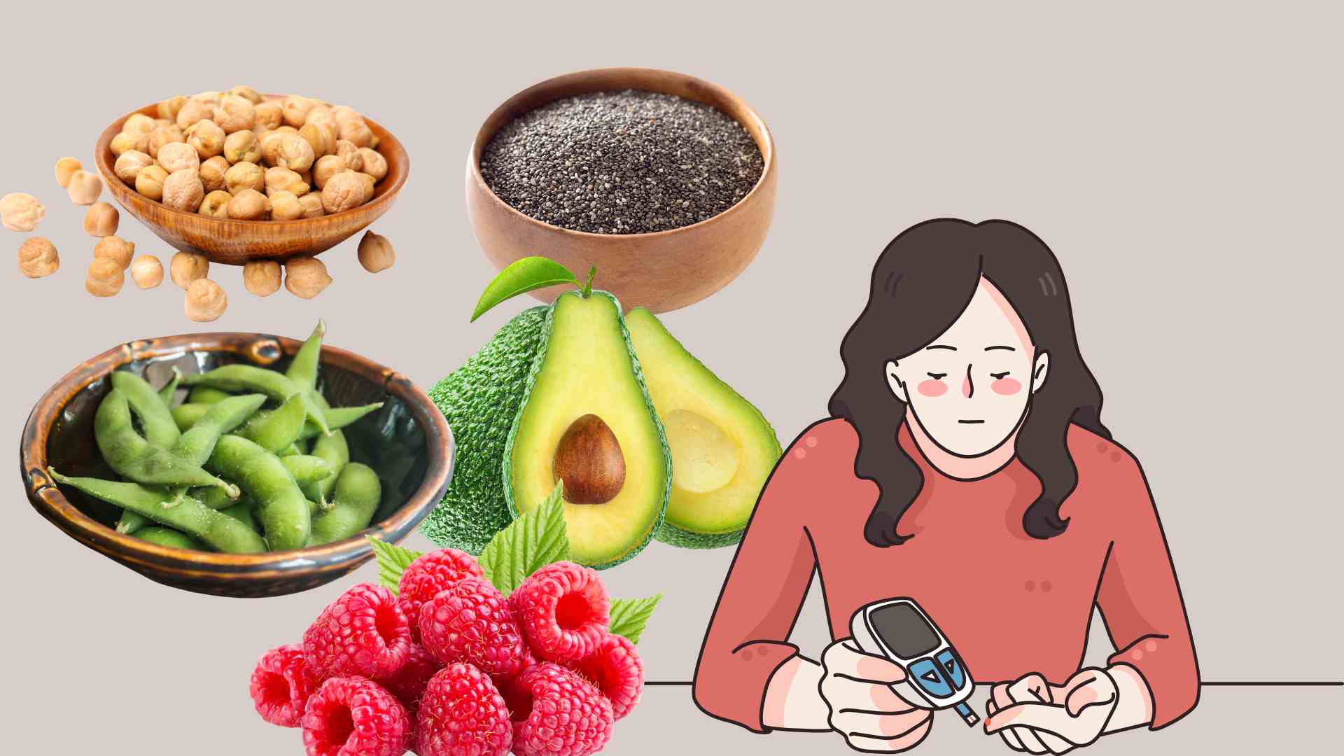 Adding fiber is good for diabetes. Graphics: Ha May