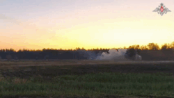 Russian rocket artillery launched a missile attack on a Ukrainian base. Photo: Russian Ministry of Defense