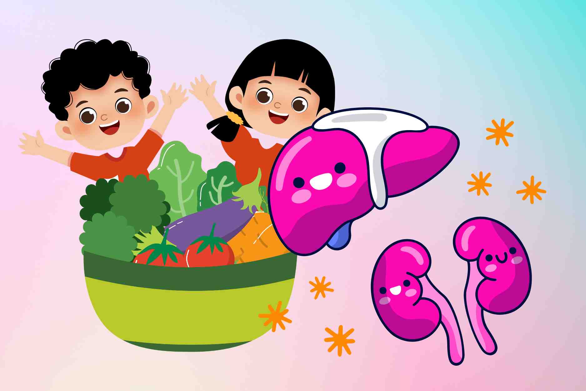 Tips for the right amount of salt for children who do not harm the liver