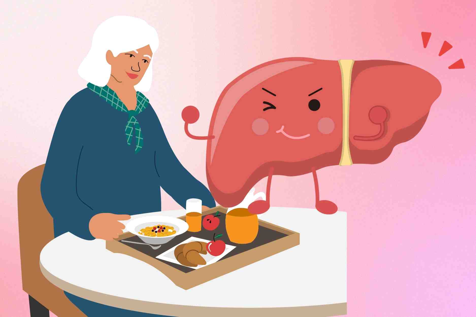 Tips to help the elderly eat bland, good for the liver but still delicious