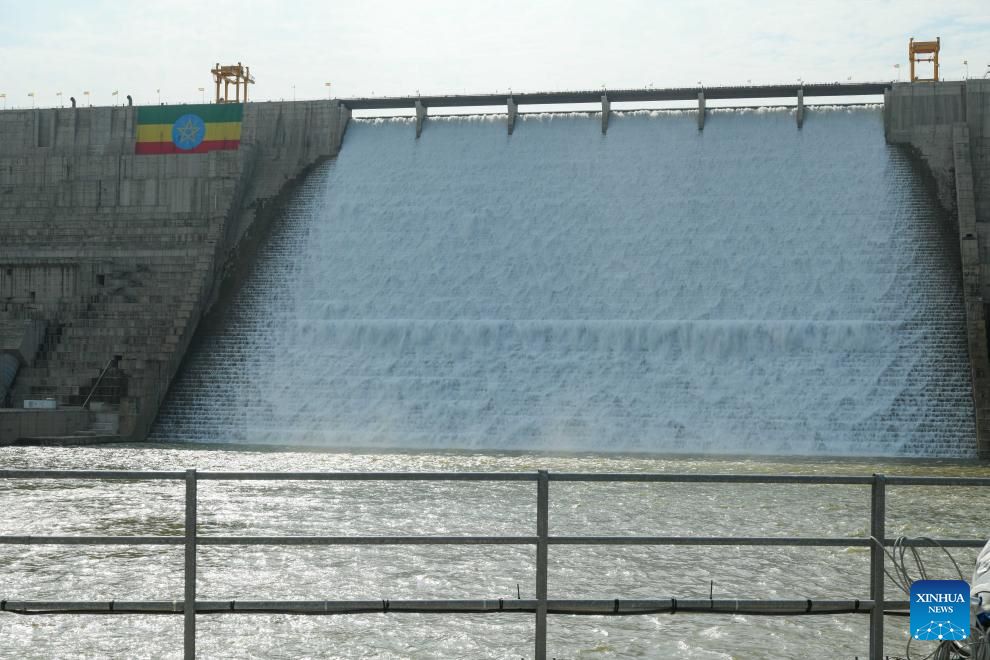 Dai Phuc Hung Hydropower Dam in Benishangul-Gumuz region, northwest Ethiopia, on September 9, 2025. Photo: Xinhua