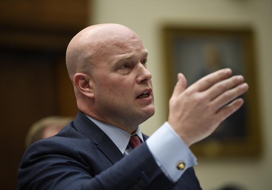 Dai su My tai NATO, ong Matthew Whitaker. Anh: Xinhua