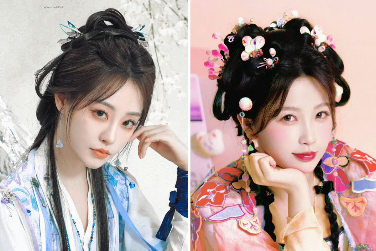 Zhu Zidan and Yu Shuxin in "Vinh Da Tinh Ha". Photo: Producer