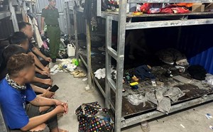 29 đối tượng dương tính với ma túy trong khu lán trại công nhân ở Quảng Ninh