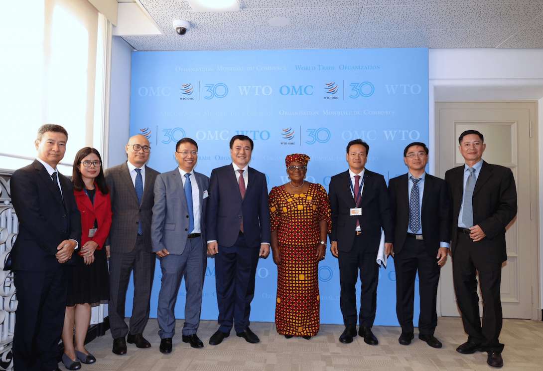 Le directeur general de l'OMC s'est felicite de l'achevement par le Vietnam de l'approbation de l'accord sur les subventions aux pecheurs. Photo : Ministere de l'Industrie et du Commerce