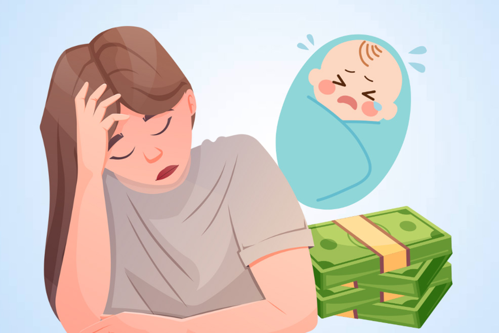 부모의 탈진 원인. 그래픽: 티엔 년