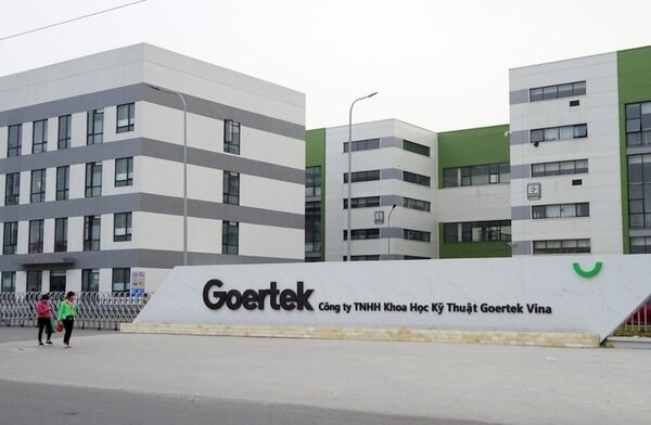 Goertek Vina Company dans le parc industriel Que Vo, Bac Ninh. Photo: Goertk