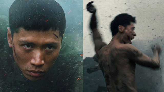 Le Hoang Long plays Special Forward Sen in "Red Rain". Photo: Galaxy