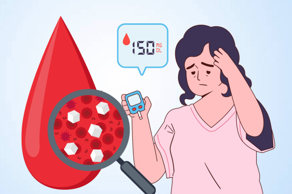 Common signs that warn of high blood sugar should not be ignored. Graphics: Thien Nhan