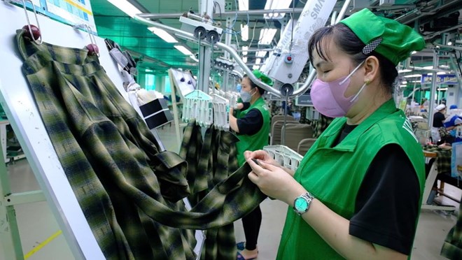 L'indice de production industrielle au cours des 8 premiers mois de l'annee de la ville de Can Tho devrait augmenter de 6 71% par rapport a la meme periode. Photo : Han Nghien