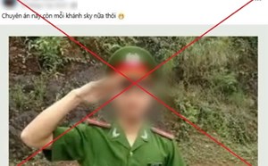 Xử phạt Facebooker đăng ảnh mặc trang phục công an, đưa tin sai sự thật để câu view