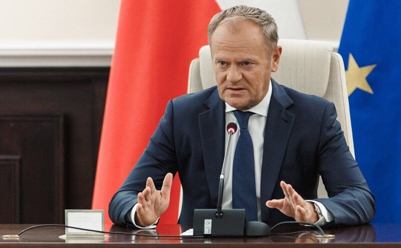 Polish Prime Minister Donald Tusk on September 10. Photo: AFP