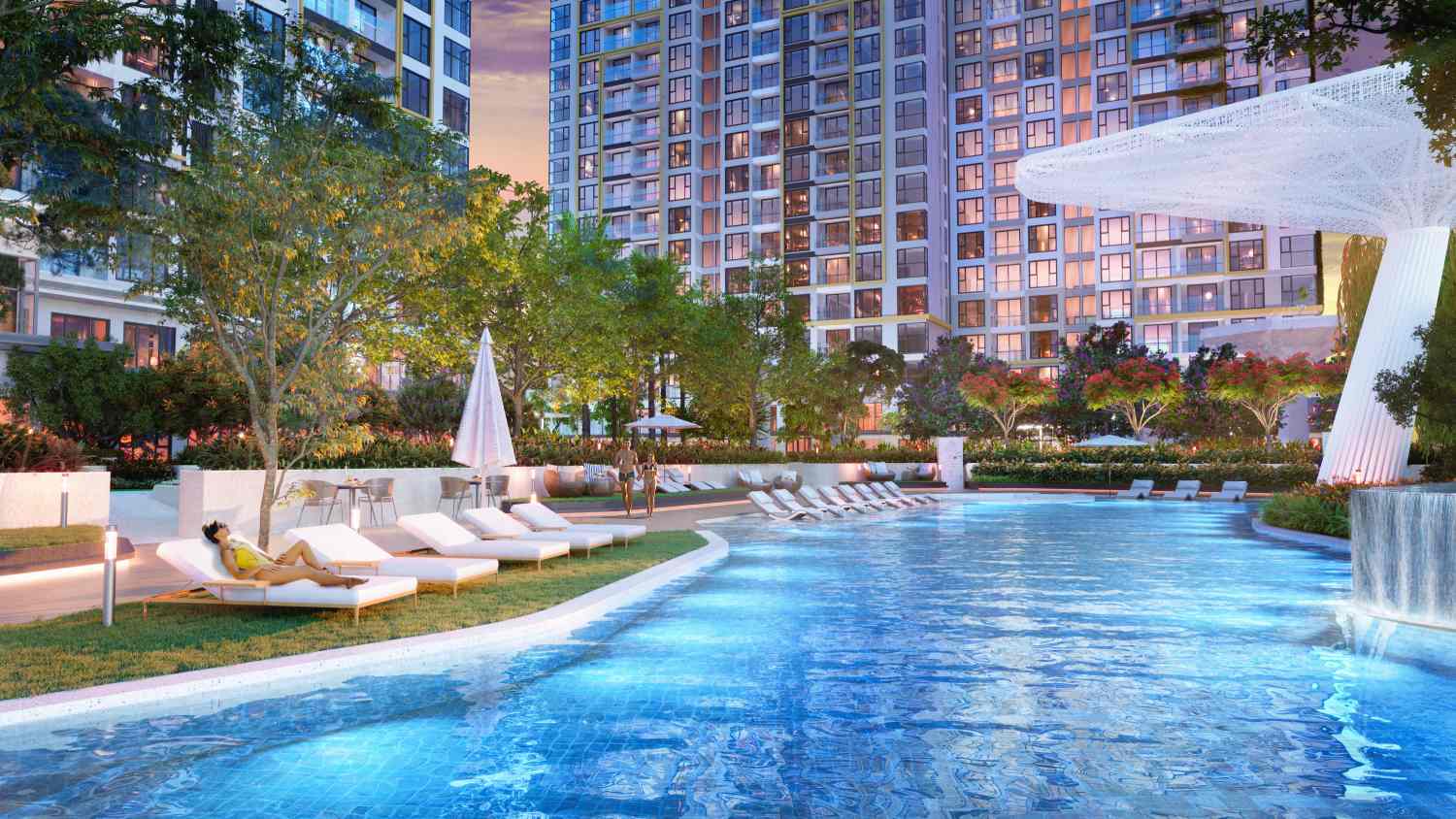 Khong gian song chuan quoc te duoc kien tao boi Masterise Homes tai Lumiere Boulevard