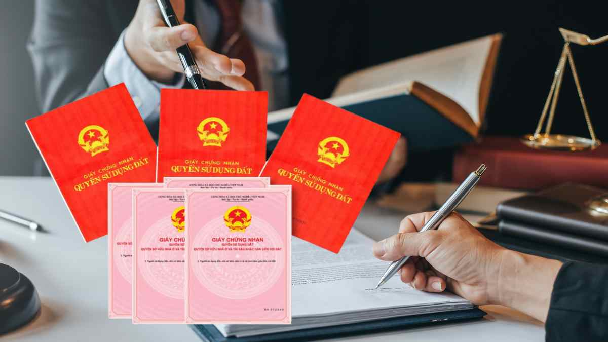 Thủ tục cấp sổ đỏ với thửa đất có diện tích tăng thêm. Đồ họa: Trà My