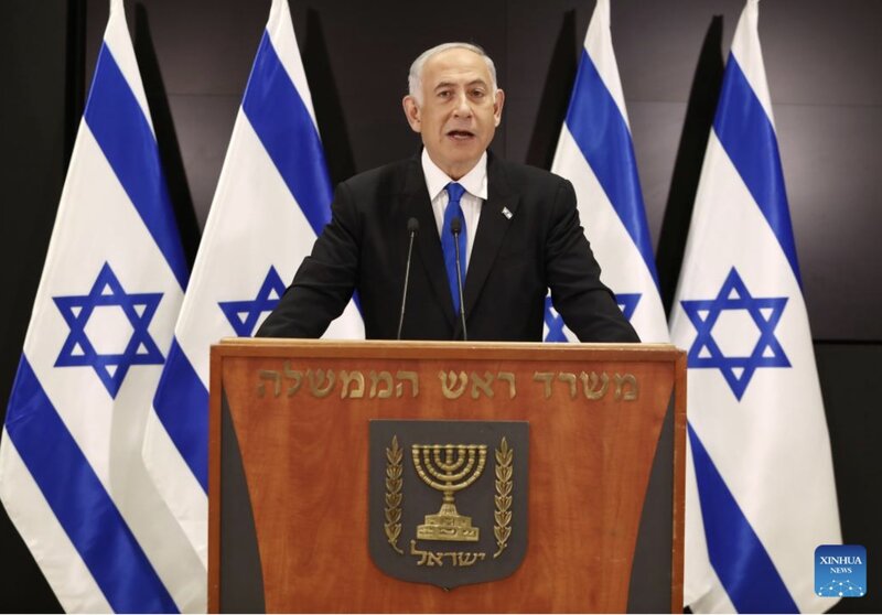 イスラエルのベンヤミン・ネタニヤフ首相。写真:Xinhua