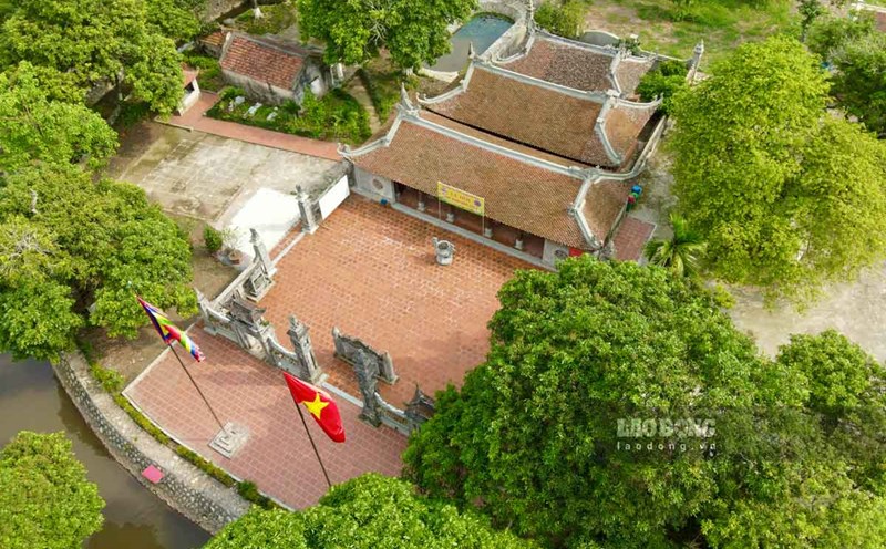 Hai Thon Temple in Van Xuan Commune, Hung Yen Province. Photo: Ha Vi