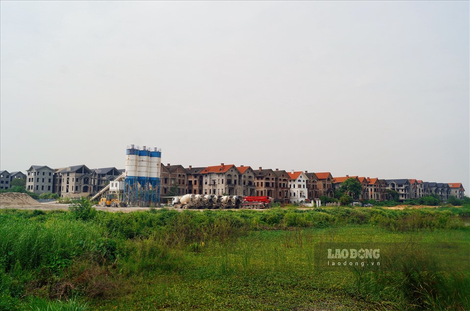 ハノイの別荘建設エリア。写真:Duc Manh