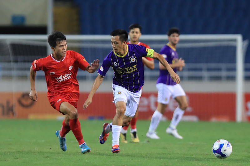 Hanoi FC will meet The Cong Viettel in the 2025-2026 National Cup. Photo: Minh Dan
