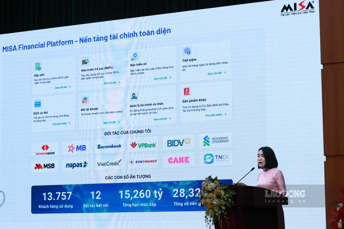 Ba Nguyen Thi Ngoan - Giam doc Tai chinh MISA Lending. Anh: Hai Nguyen