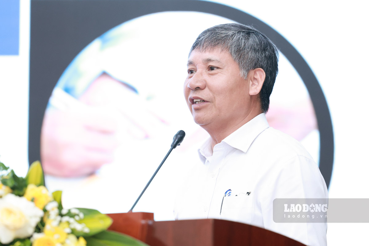 PGS.TS Dang Ngoc Duc - Vien truong Vien Cong nghe Tai chinh, Truong Dai hoc Dai Nam. Anh: Hai Nguyen