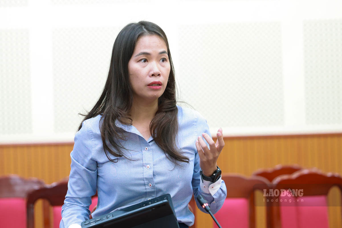 Ba Le Thi Thuy Ha – Giam doc Du an Digital Lending, Khoi Ngan hang so MBBank. Anh: Hai Nguyen