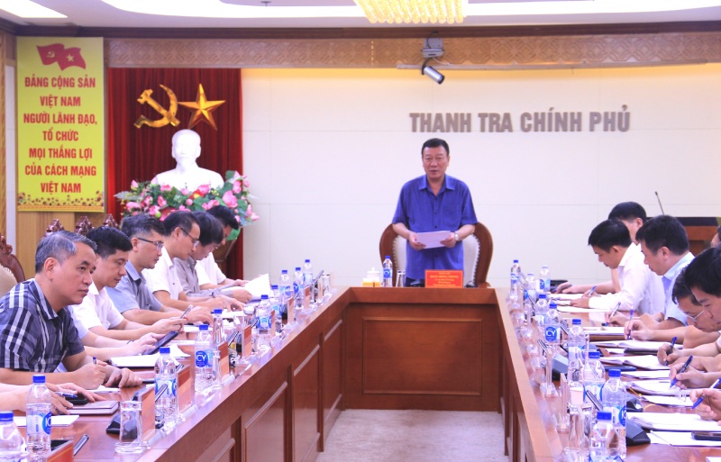 政府監察院の8月の事件レベルの会合の様子。写真:政府監察院