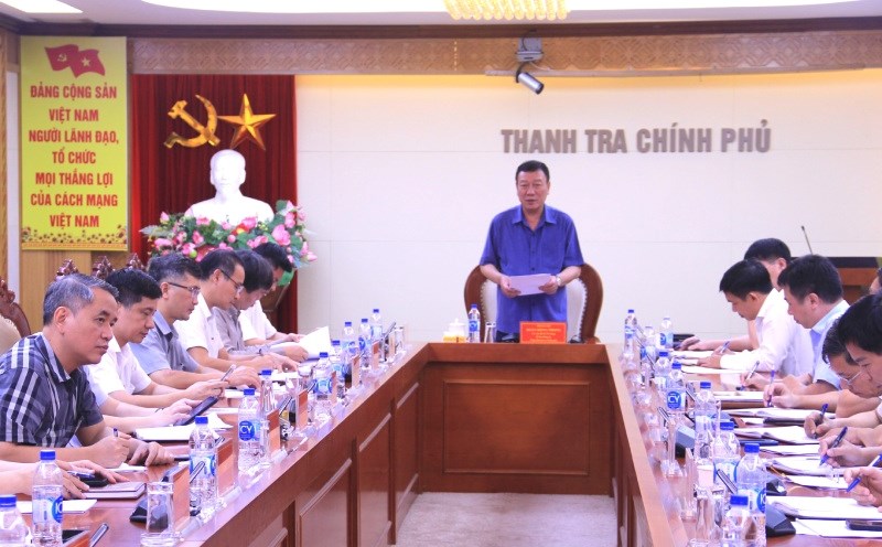 Photo at the August meeting of the Government Inspectorate. Photo: Government Inspectorate
