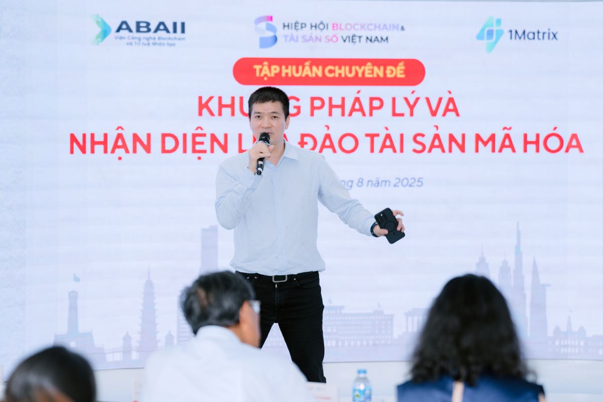 Theo ong Trung, thi truong tai san ma hoa tai Viet Nam co rat nhieu tiem nang phat trien. Anh: VBA