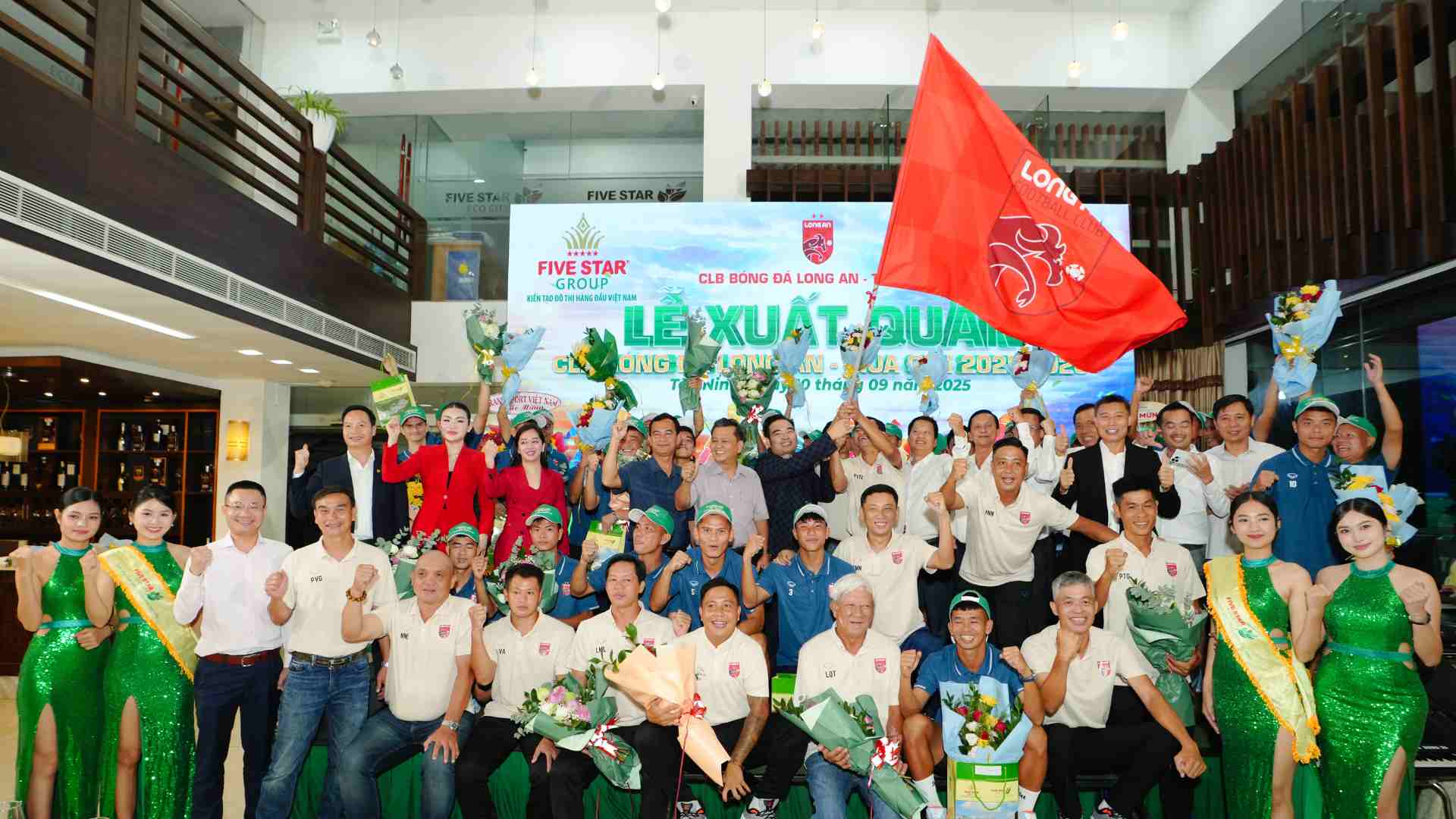 Long An Club will join the 2025-2026 season. Photo: Long An Club