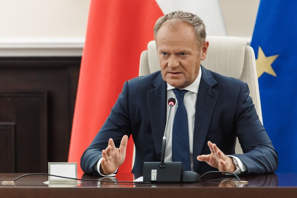 Thu tuong Ba Lan Donald Tusk. Anh: AFP