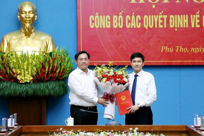 Phú Thọ bổ nhiệm Bí thư phường làm Chánh Văn phòng UBND tỉnh