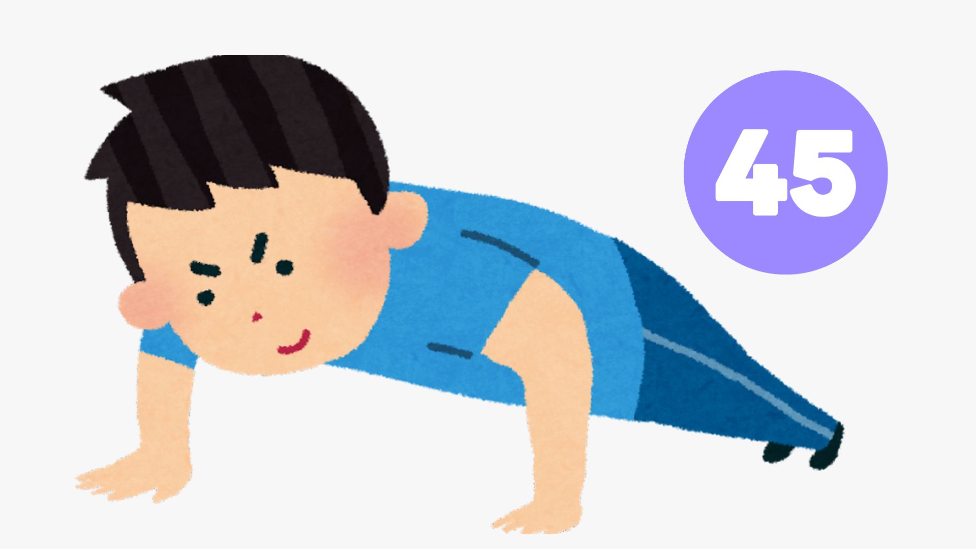 Push-ups are a healthy exercise. Graphics: Thanh Thanh