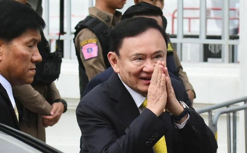 Former Thai Prime Minister Thaksin Shinawatra appeared in court on September 9, 2025. Photo: Xinhua
