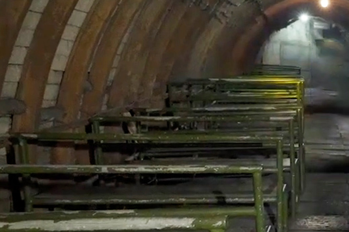 Khe Cham 탄광 회사(Quang Ninh 지방)의 갱도. 사진: Dieu Hoang