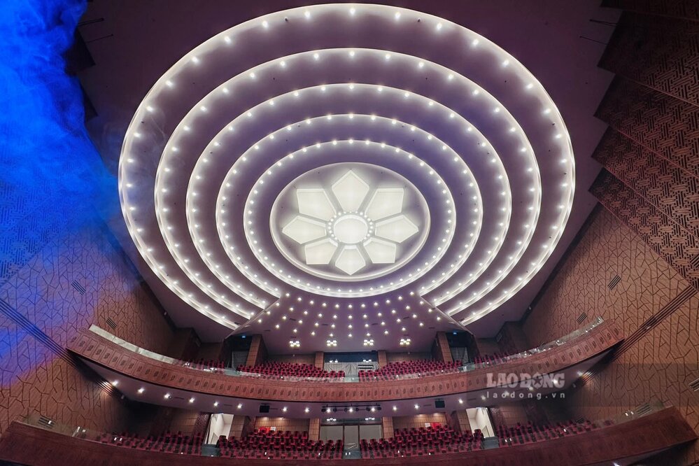 푸토성 문화 예술의 집은 제1차 푸토성 당 대회를 개최할 장소가 될 것입니다. 사진: To Cong.