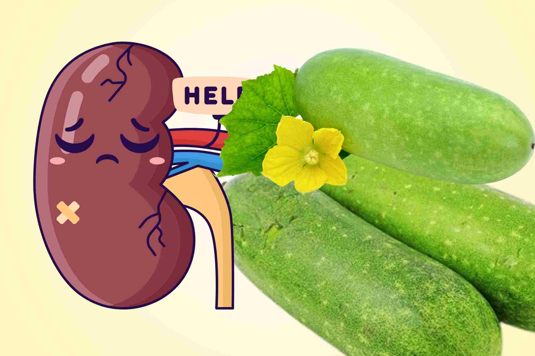 cool squash to cool down but can damage the kidneys if eaten in excess