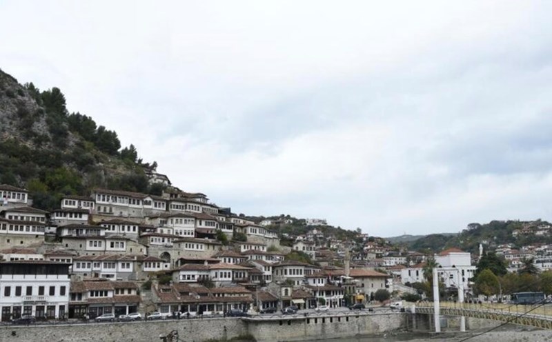 A corner of Berat City, Albania. The country attracted attention when it announced its first minister headed by AI. Photo: Xinhua
